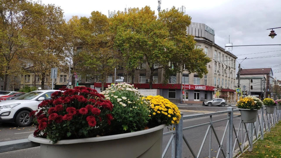 В Симферополе поздняя осень