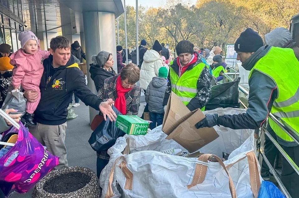 Больше 360 хабаровчан приняли участие в сборе. Фото: пресс-служба «Сбера»