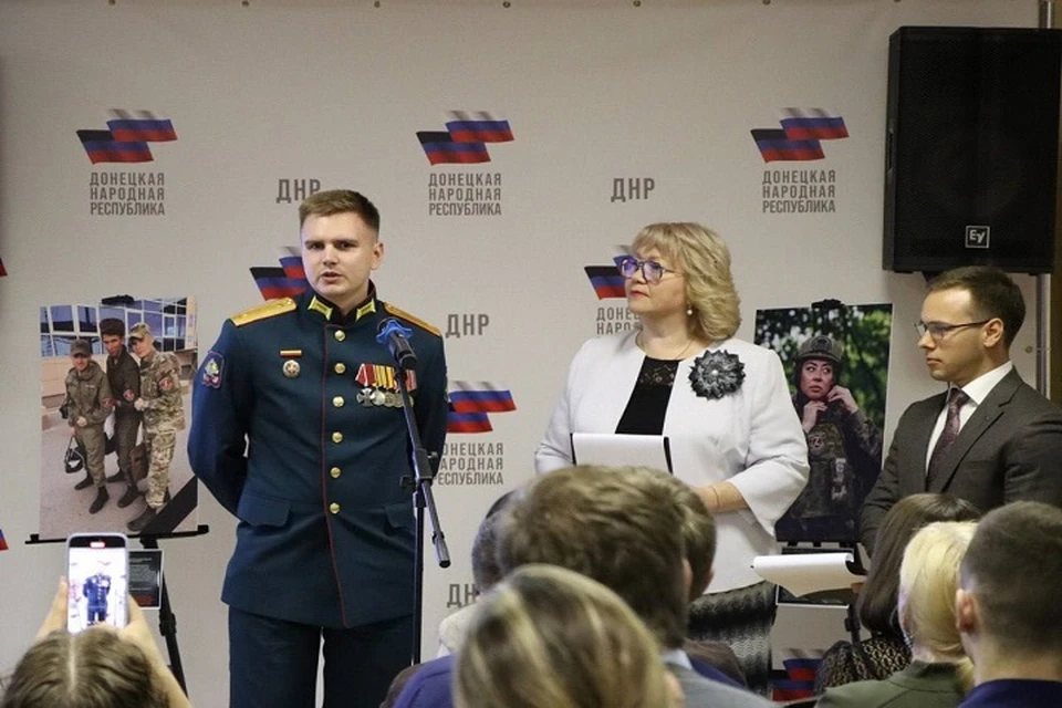 В Представительстве ДНР в Москве открыли фотовыставку ко Дню народного единства. Фото: Представительство ДНР в Москве