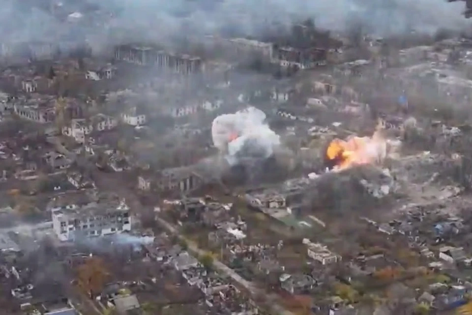 Российская авиация уничтожила пункты временной дислокации ВСУ в Родинском ДНР. Фото: Минобороны России