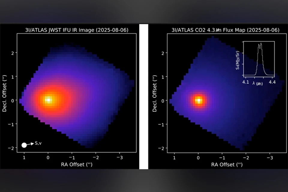 Снимки, сделанные телескопом Джеймса Уэбба