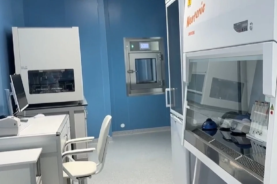 В Мариуполе теперь есть современная микробиологическая лаборатория. Фото: t.me/goroda_pobratimy