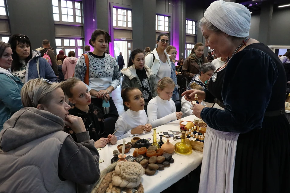 Большой интерес вызвали мастер-классы. Фото: chersonesos-sev.ru