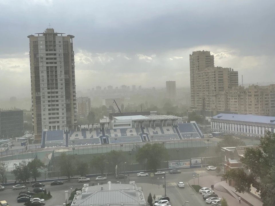 Волгоград и область накроет пыль.