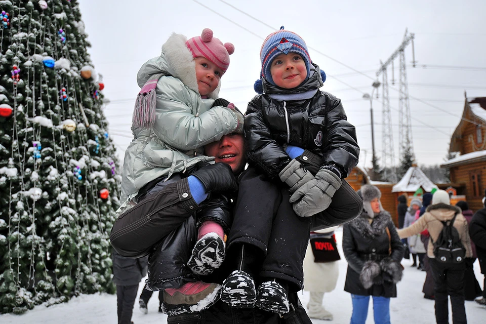 Длинные новогодние каникулы позволят отдохнуть вместе всей семьей