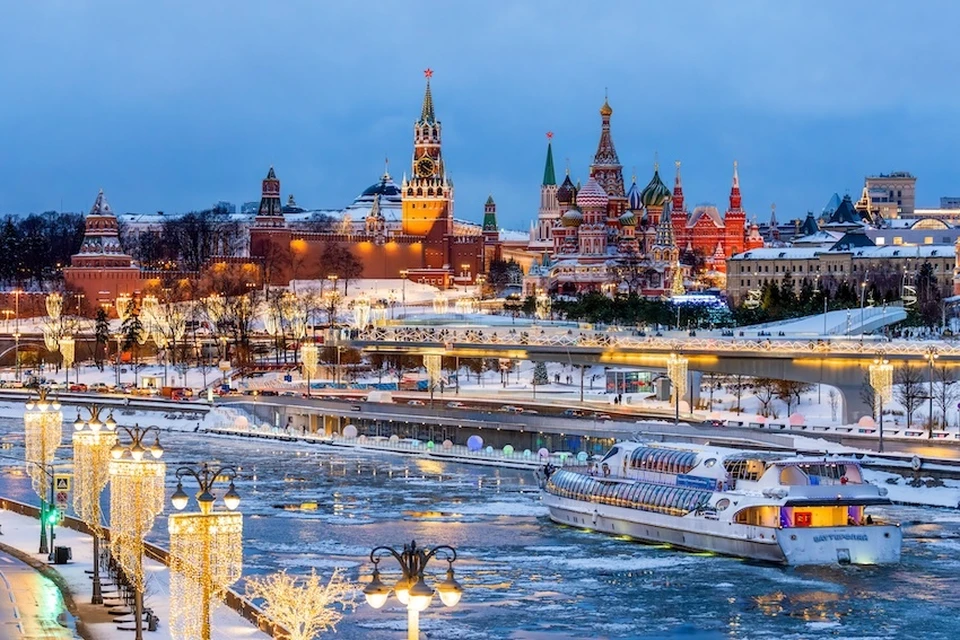 ВЦИОМ: Москвичи готовы рекомендовать зимнюю столицу туристам. Фото: пресс-служба Комплекса городского хозяйства Москвы