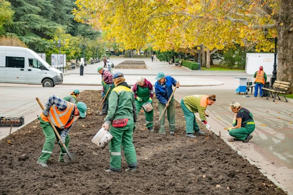 Работы в разгаре. Фото: sev.gov.ru