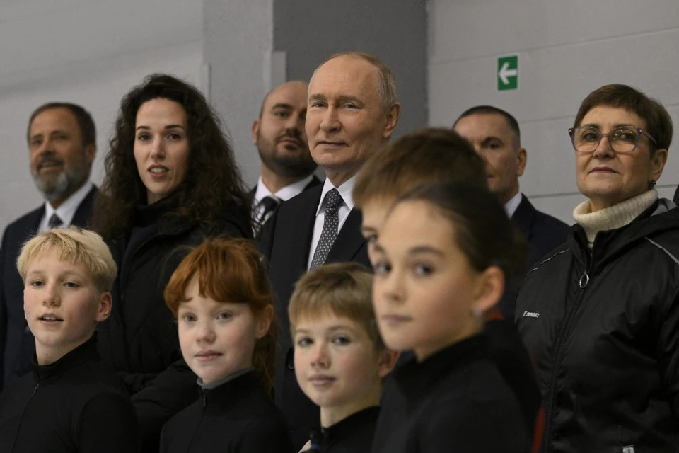 Визит президента юные спортсмены запомнят надолго. Фото: kremlin.ru