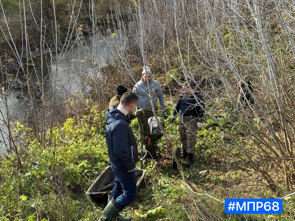 500 метров реки, которую планируют расчистить, это капля в "море"...