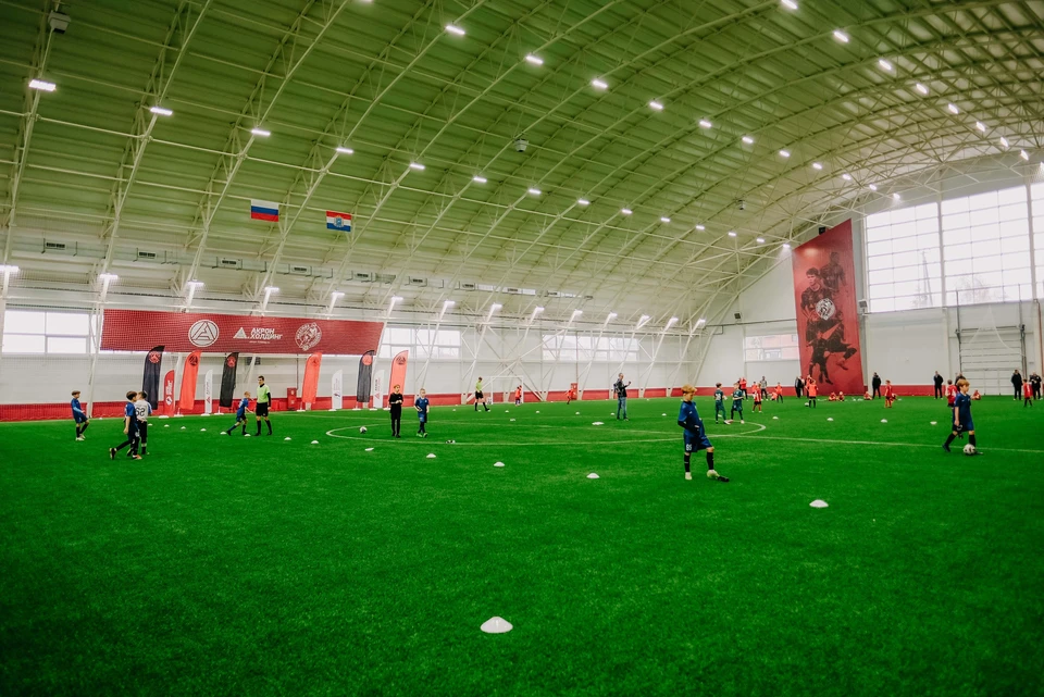 У «Акрон-Академии Коноплева» появился второй манеж Фото: ФК «Акрон» (Тольятти)