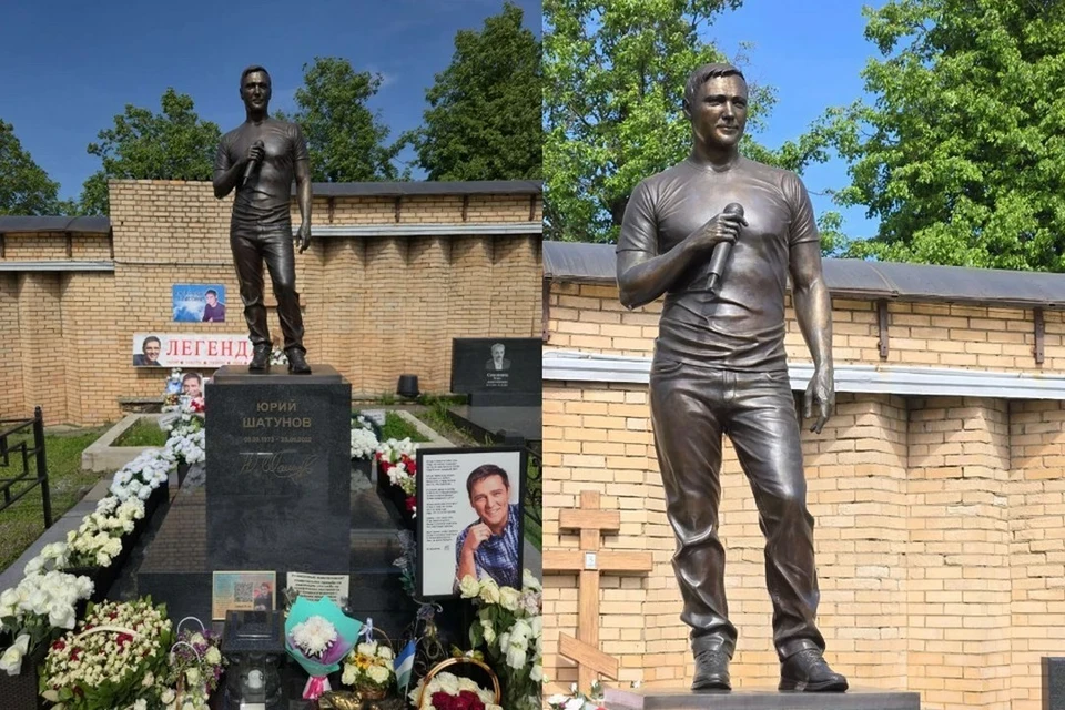 Для фильма было снято надгробие Юрия Шатунова. Фото: предоставлено Дмитрием Кабановым