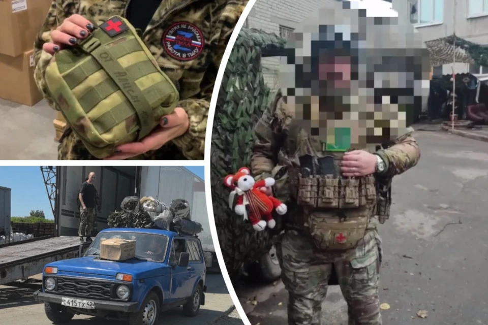 Боец СВО передал девочке игрушку-талисман в благодарность за аптечку. Фото: Предоставлено фондом «Своих не бросаем»