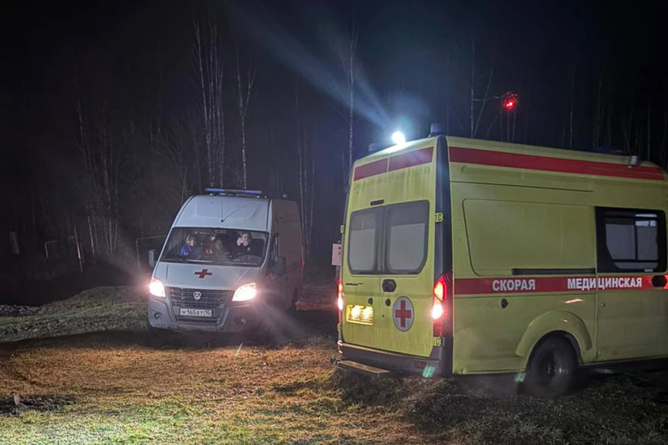 Кадры с места крушения. Фото: t.me/AParfenchikov