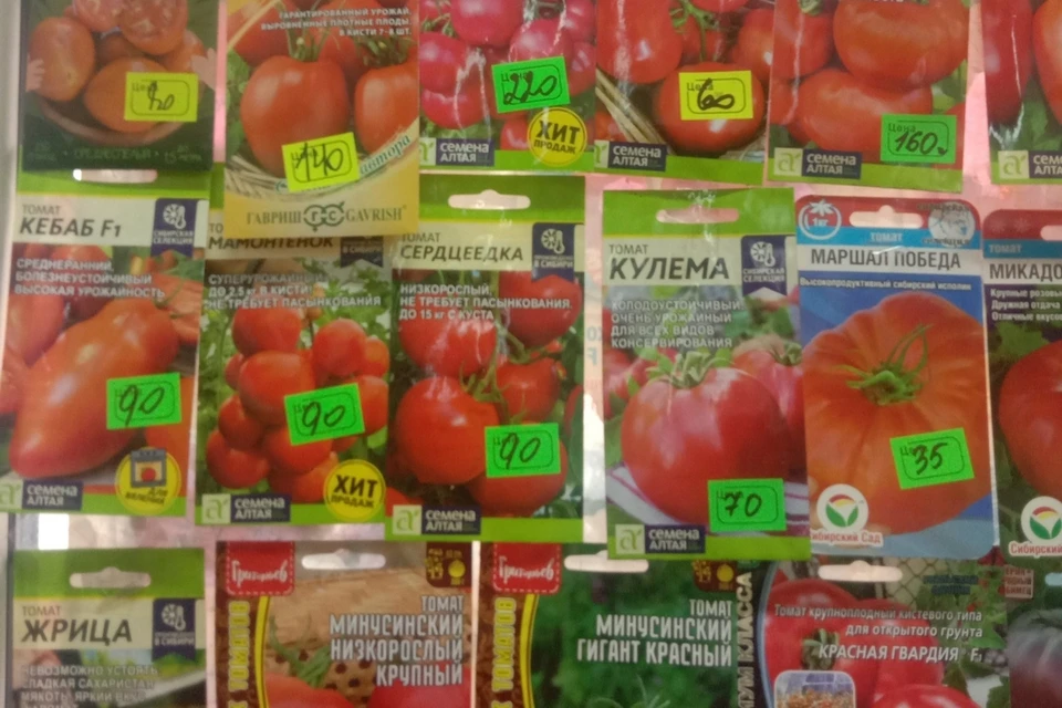 В Канске садоводам продавали несуществующие сорта овощей. Фото: Россельхознадзор