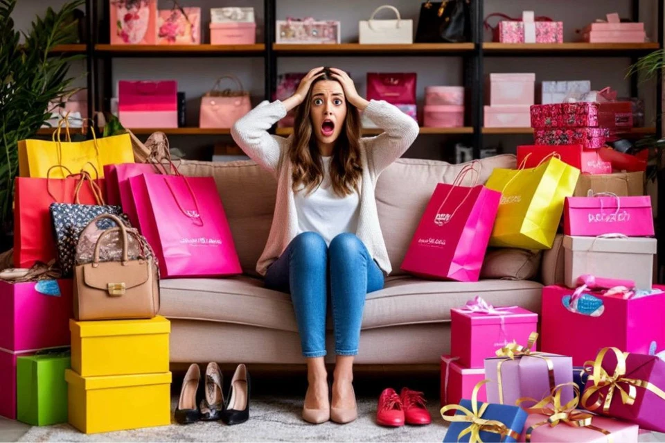 Люди стали уставать от избытка вещей. Изображение сгенерировано нейросетью Шедеврум