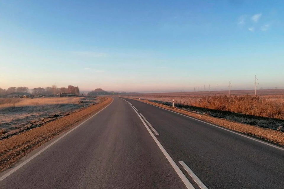 Отремонтированная дорога