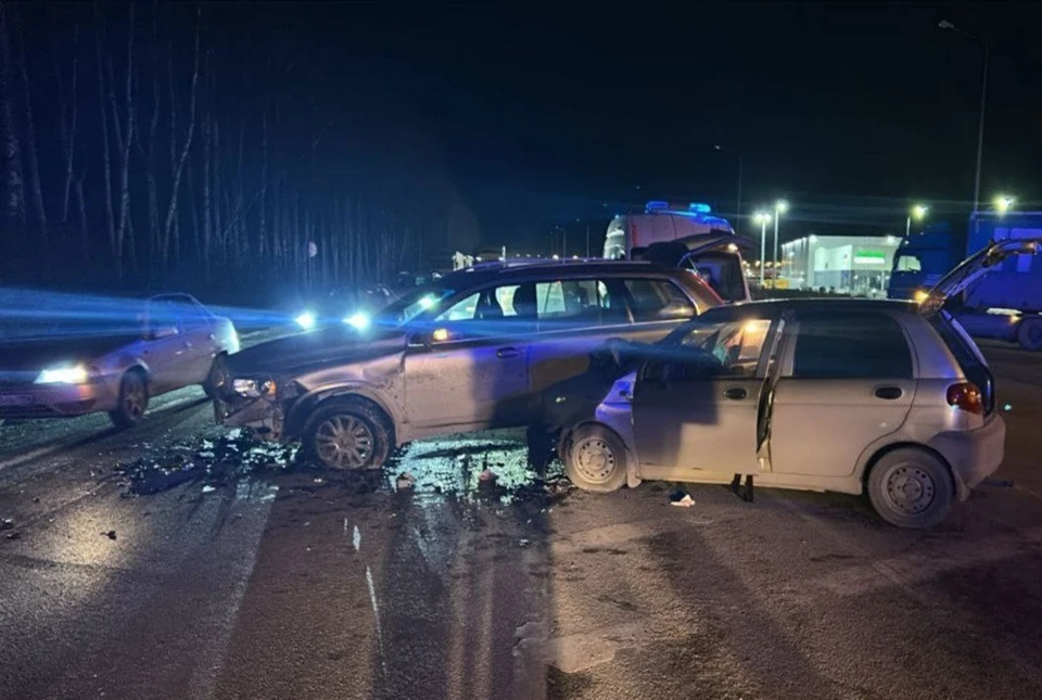 В Екатеринбурге в ДТП пострадали два человека. Фото: Госавтоинспекция Свердловской области