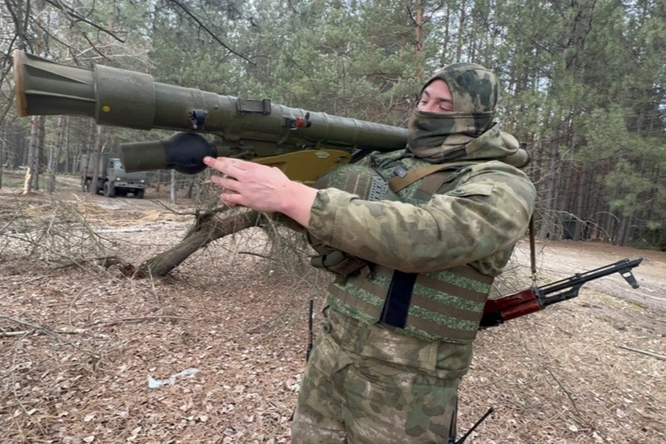 Дроны ВСУ сбиваются с применением ПЗРК