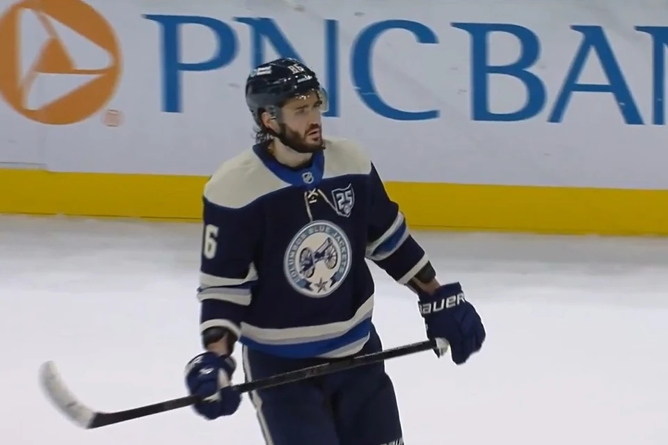 Кирилл отличился 11 игр подряд. Скриншот видео НХЛ