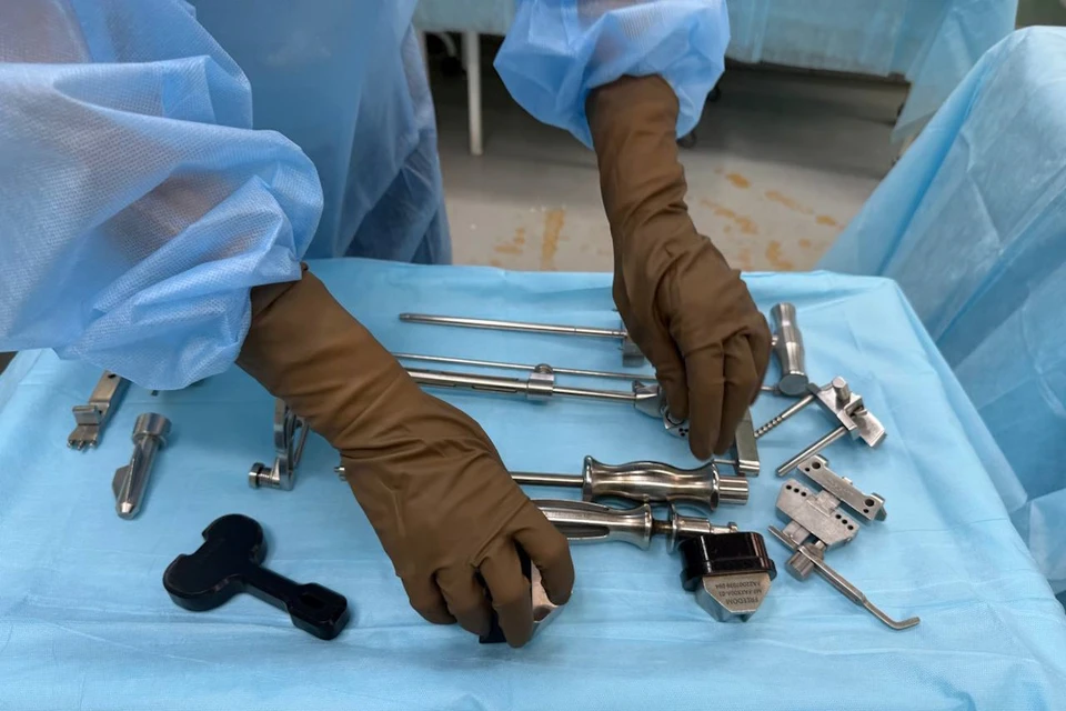 Серьезный перелом потребовал хирургического вмешательства.