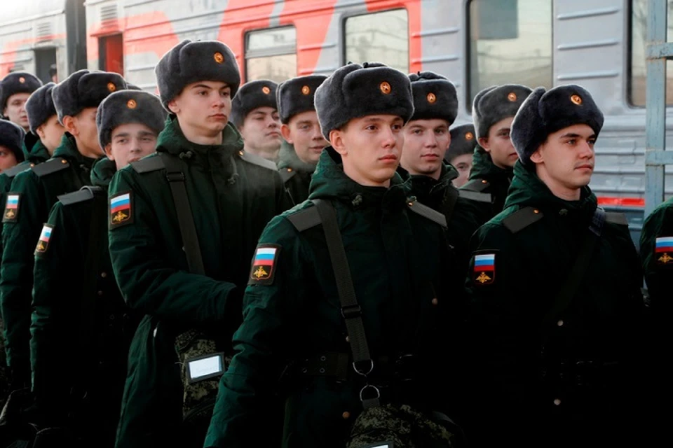 Воинский эшелон с новобранцами прибыл в Хабаровск с западных регионов России Фото: пресс-служба Восточного военного округа
