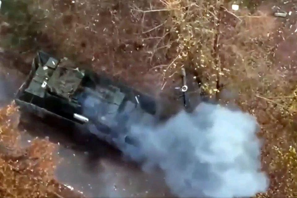 Боевая работа дронов