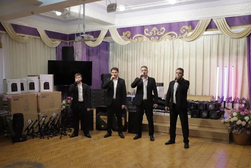 Донецкая филармония готовится к новым зрелищным концертам. Фото: ТГ/Пушилин