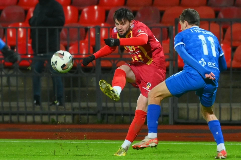 Тульский «Арсенал» сыграл вничью с новороссийским «Черноморцем».