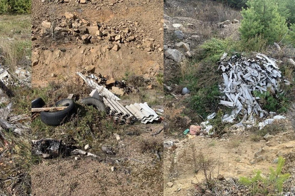 В Ольхонском районе убрали незаконную свалку.