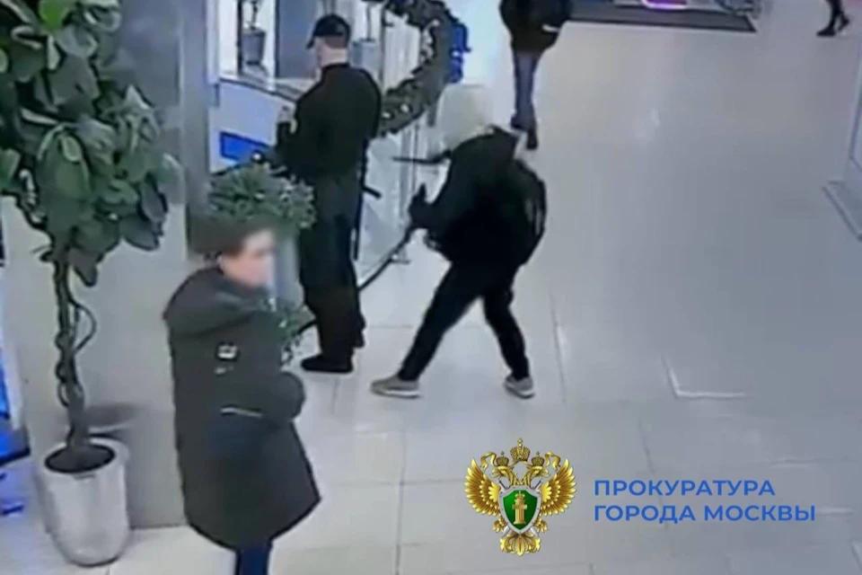Подросток с ножом ранил охранника и двух полицейских в московском ТЦ