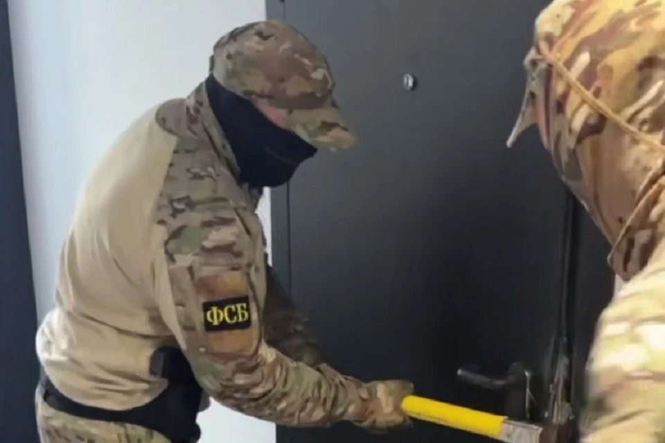 Задержанного могут посадить на шесть лет. Фото: кадр видео пресс-службы управления ФСБ по Крыму и Севастополю