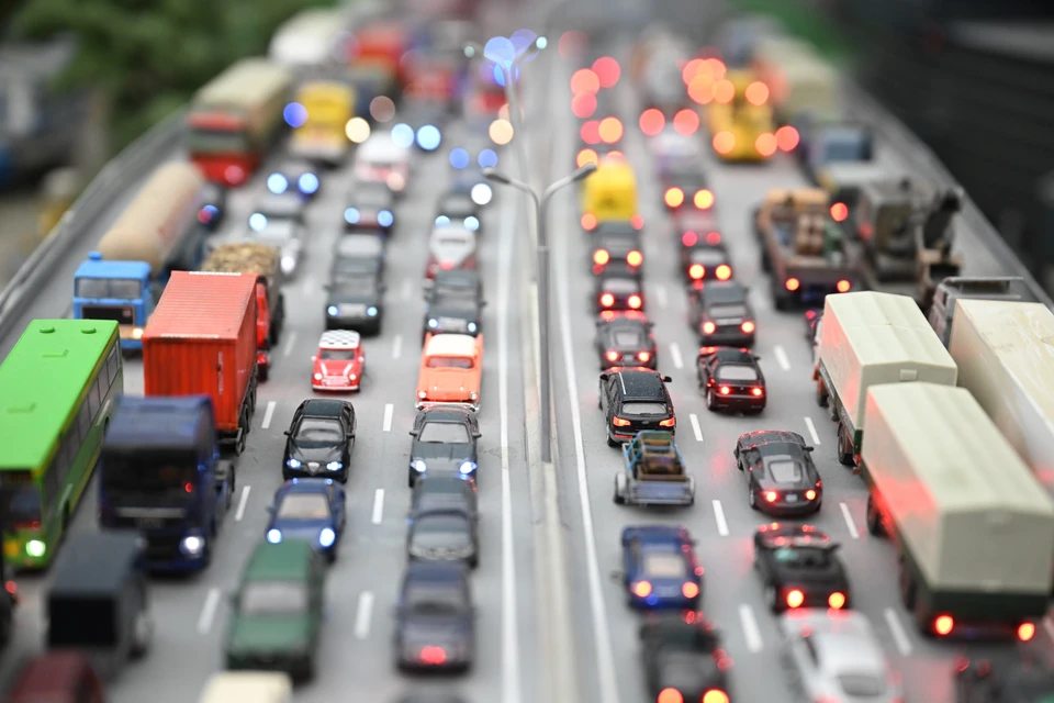 Ульяновцы жалуются на пробки из-за бордюров на Пушкаревском кольце