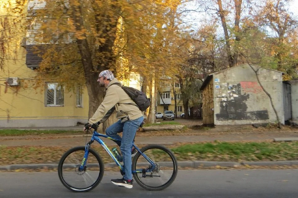 Осень в Ростове выдалась наредкость теплой. Фото: Сергей Санжаров.