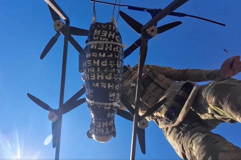 Боевая работа расчетов ударных БпЛА