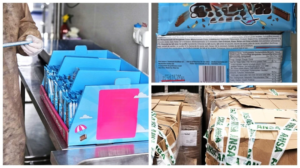 На границе Молдовы задержали партию шоколада с истекающим сроком годности. Фото:ANSA