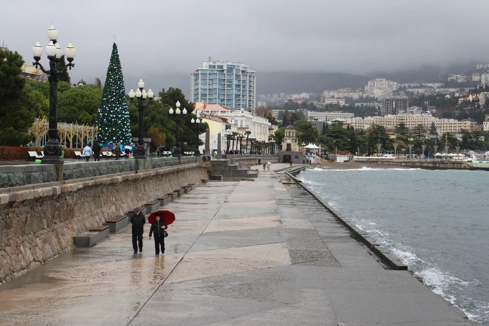 Ялта в декабре