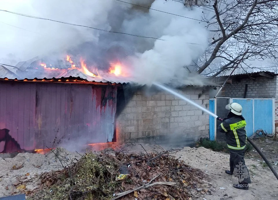 Пять пожаров потушили в ЛНР за сутки. ФОТО: МЧС России