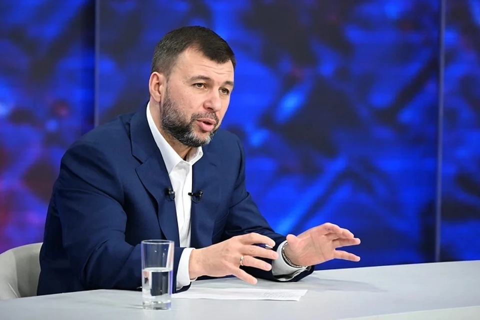 Пушилин сообщил, что более 10 тысяч мирных жителей остаются в Красноармейске и Димитрове. Фото: АГ ДНР