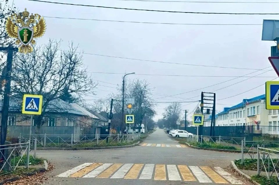 Возле школ в Минводах установили светофоры по требованию прокуратуры. Фото: прокуратура СК