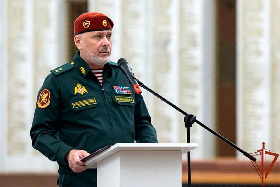 Алексей Воробьев покинул пост заместителя директора Росгвардии. Фото: Пресс-служба Росгвардии
