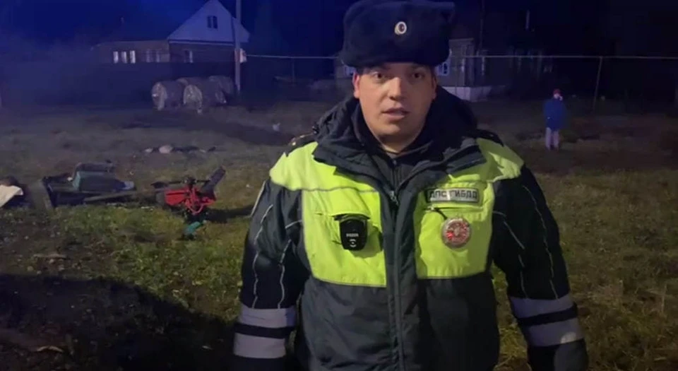 Два человека погибли при столкновении ГАЗели и мотоблока в Нижегородской области. Фото: пресс-служба УГИБДД по региону.