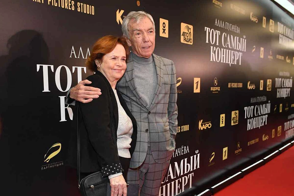 Телеведущий Юрий Николаев с супругой Элеонорой