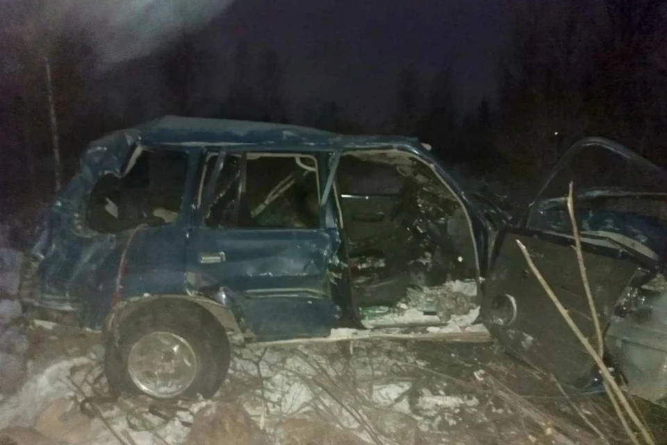 В Красноярском крае в ДТП пострадали шесть человек. Фото: ГАИ