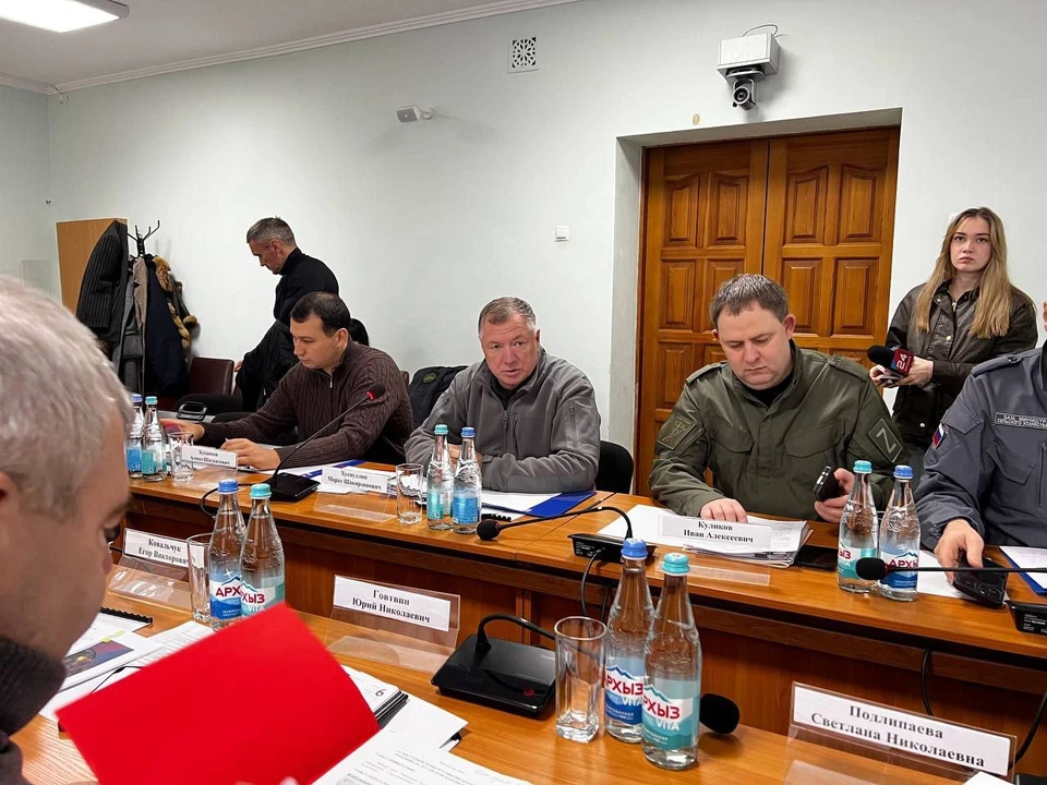 На встрече обсудили программу социально-экономического развития региона. Фото: ТГ-канал Леонида Пасечника