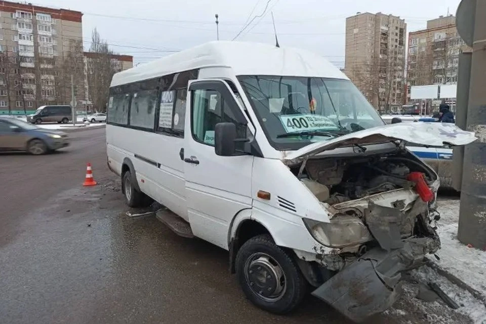 В аварии пострадало четыре человека. Фото: пресс-служба Госавтоинспекции Удмуртии