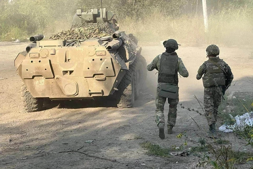 ВС РФ продолжают зачистку населенных пунктов Светлое и Гришино в ДНР (архивное фото)