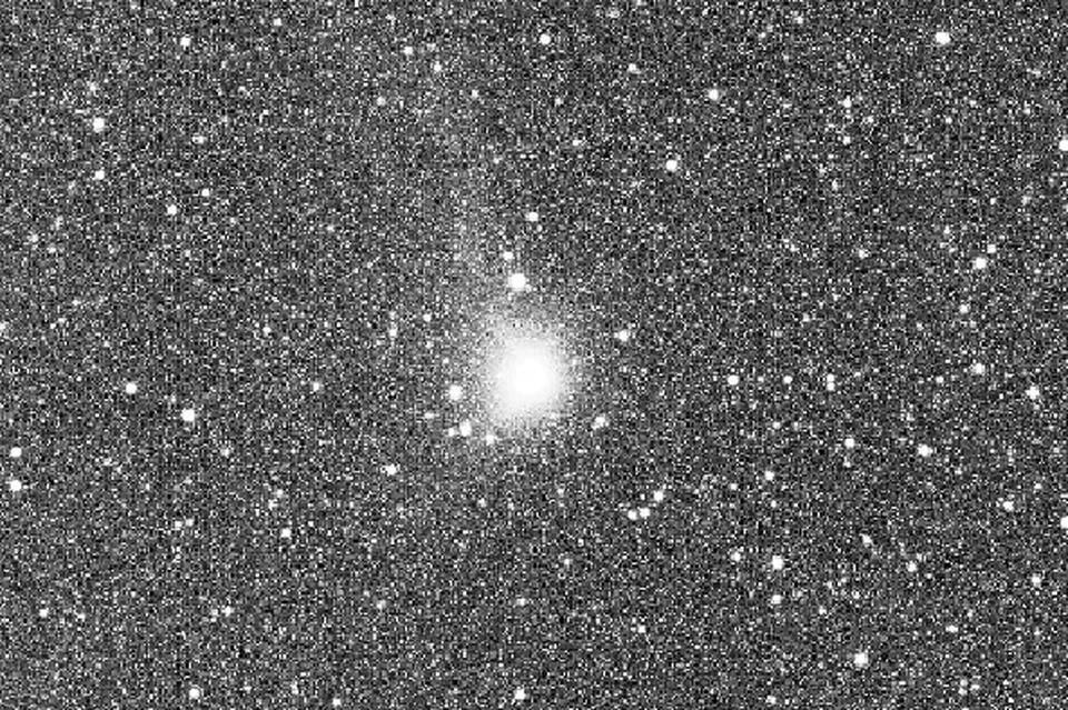 3I/ATLAS, сфотографированный с борта зонда Juice (Jupiter Icy Moons Explorer), который летит к Юпитеру исследовать его ледяные спутники. Фото: ESA.