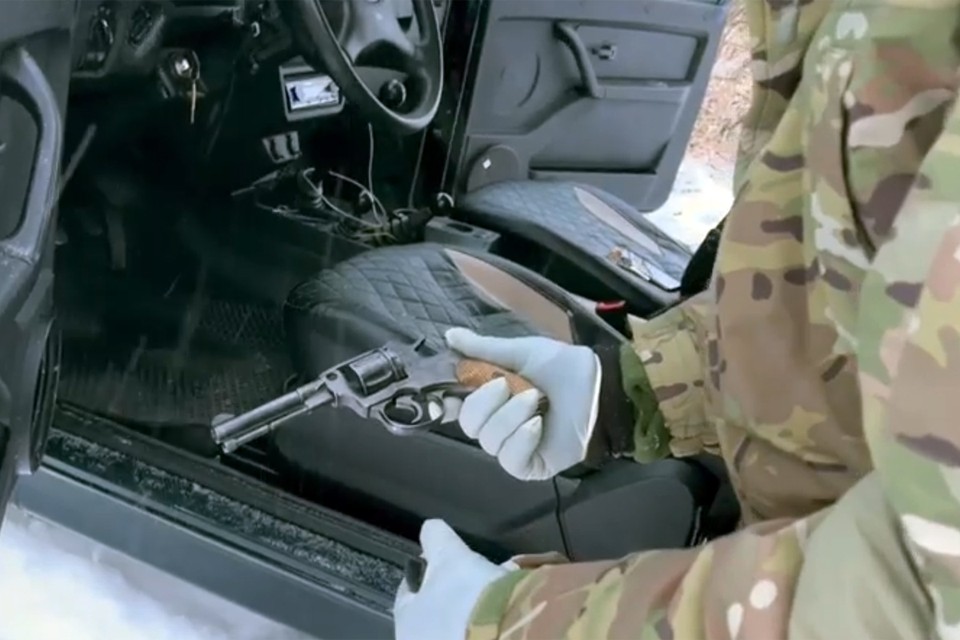 Спецназ ФСБ России ликвидировал на месте украинского диверсанта