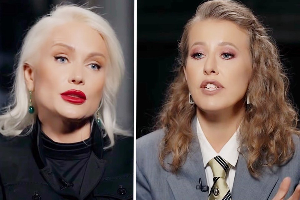 Екатерина Гордон и Ксения Собчак