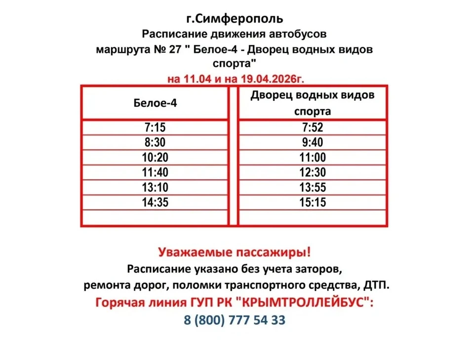 Фото: министерство транспорта Республики Крым